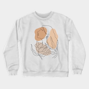 Aesthetic Girl Crewneck Sweatshirt